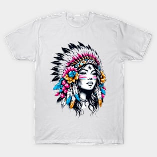 Native flower queen T-Shirt